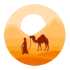 Sand Dunes and Desert Adventure Icon